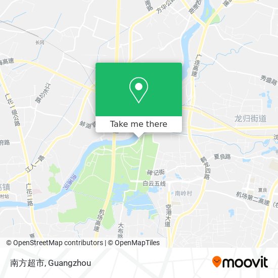 南方超市 map