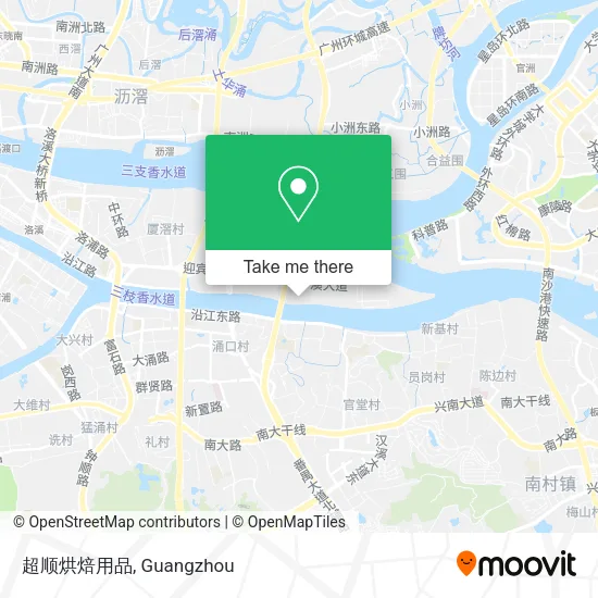 超顺烘焙用品 map