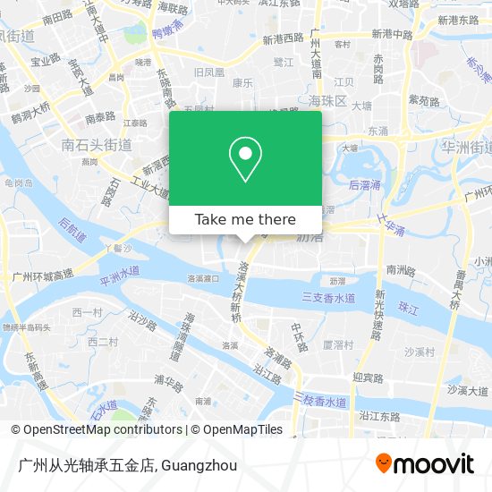 广州从光轴承五金店 map