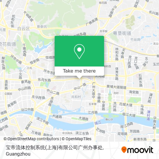 宝帝流体控制系统(上海)有限公司广州办事处 map