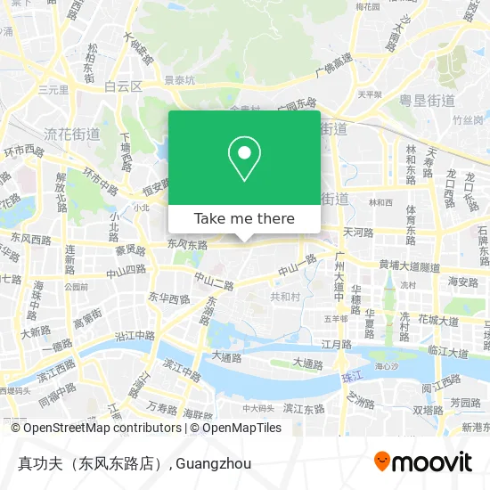 真功夫（东风东路店） map