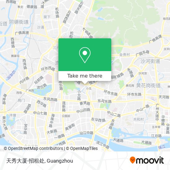 天秀大厦-招租处 map