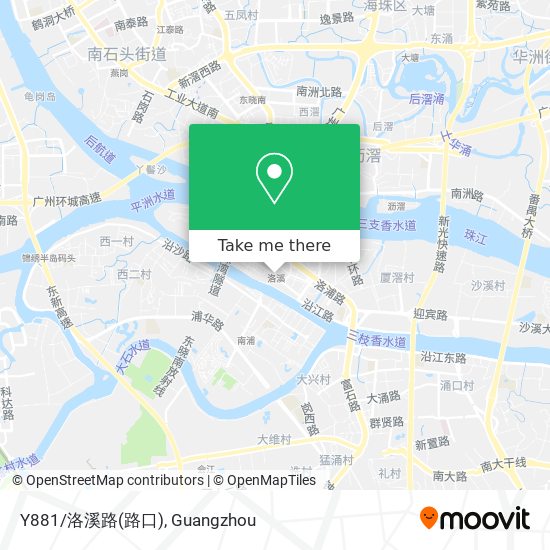 Y881/洛溪路(路口) map