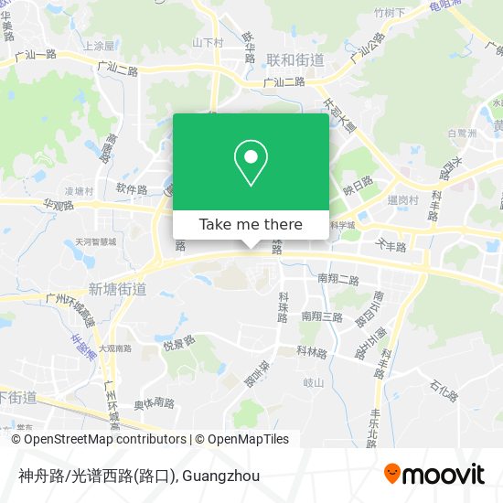 神舟路/光谱西路(路口) map