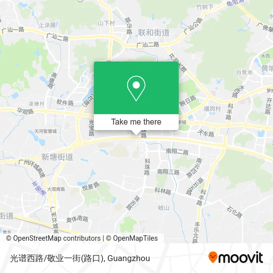 光谱西路/敬业一街(路口) map