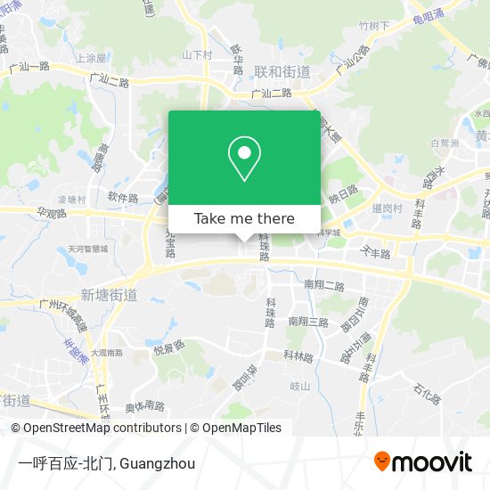 一呼百应-北门 map
