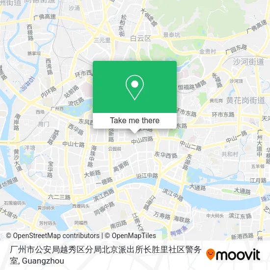 厂州市公安局越秀区分局北京派出所长胜里社区警务室 map