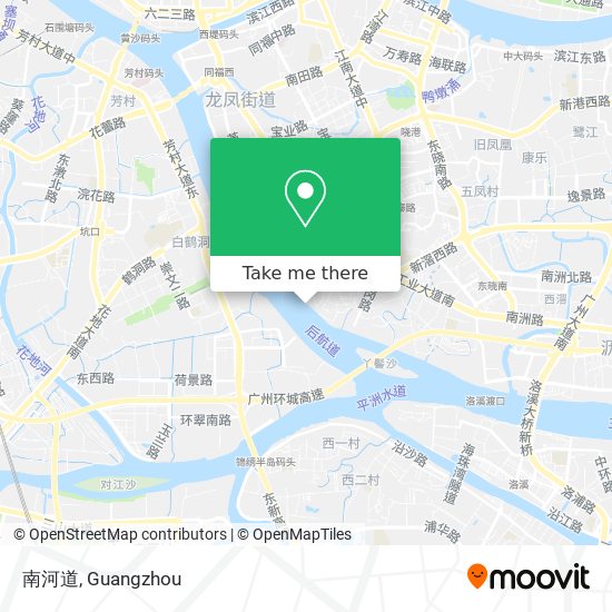 南河道 map