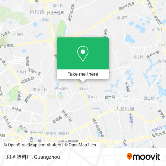 和圣塑料厂 map