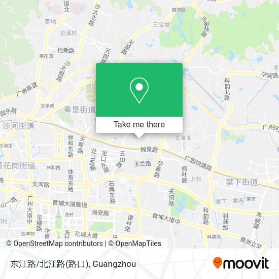 东江路/北江路(路口) map