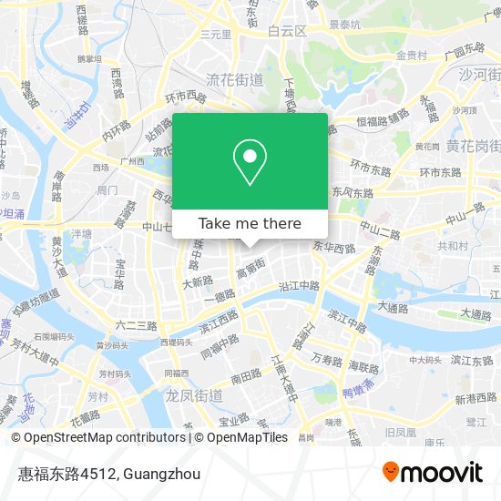 惠福东路4512 map