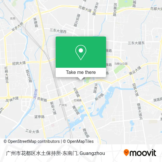 广州市花都区水土保持所-东南门 map