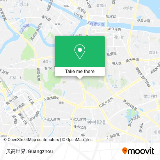 贝高世界 map