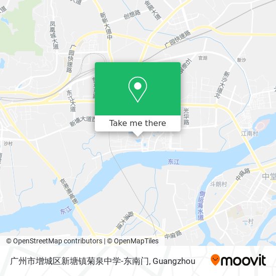 广州市增城区新塘镇菊泉中学-东南门 map