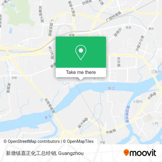 新塘镇嘉正化工总经销 map