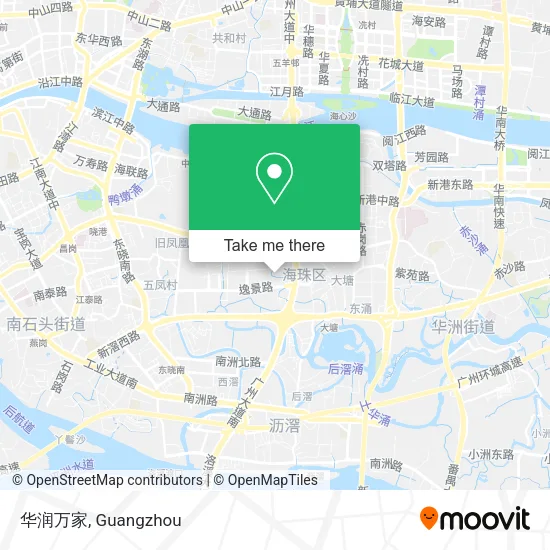 华润万家 map