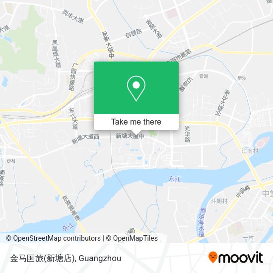 金马国旅(新塘店) map