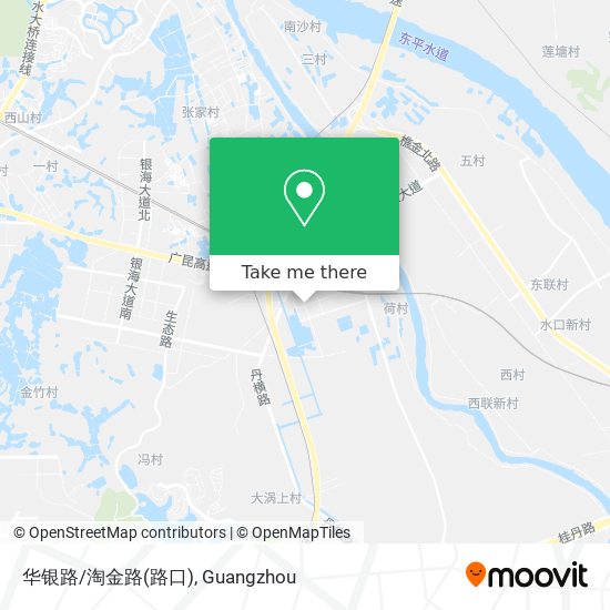 华银路/淘金路(路口) map