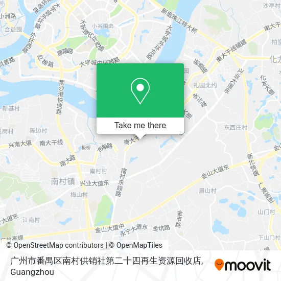 广州市番禺区南村供销社第二十四再生资源回收店 map