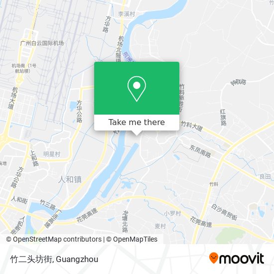 竹二头坊街 map