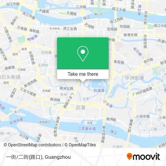 一街/二街(路口) map