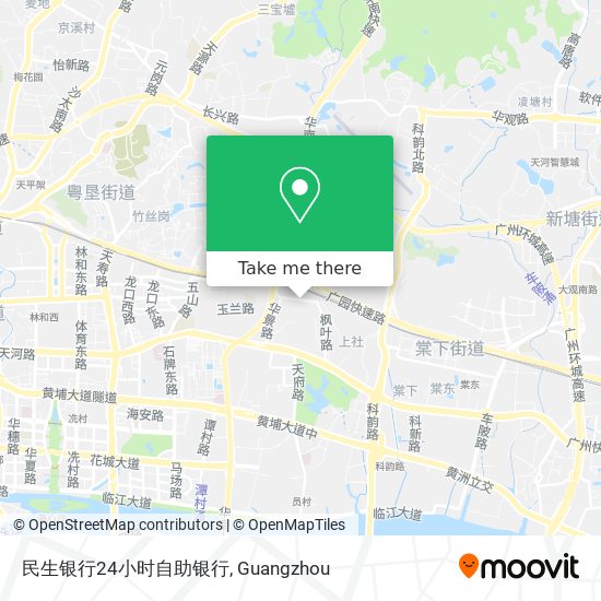 民生银行24小时自助银行 map