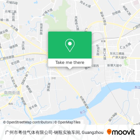广州市粤佳气体有限公司-钢瓶实验车间 map