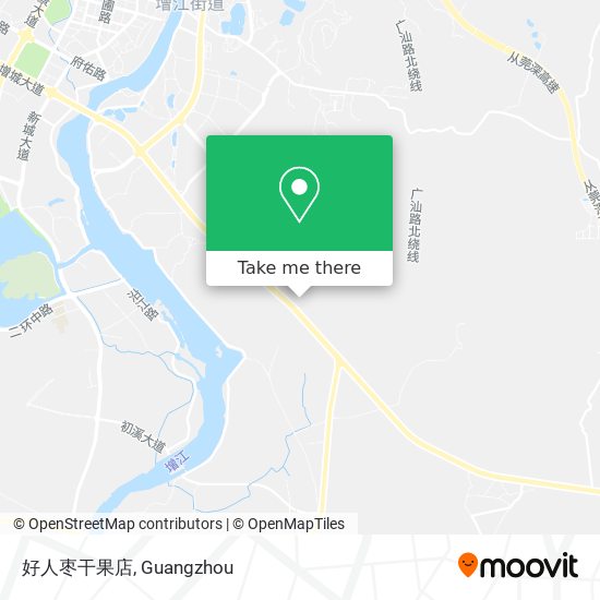 好人枣干果店 map