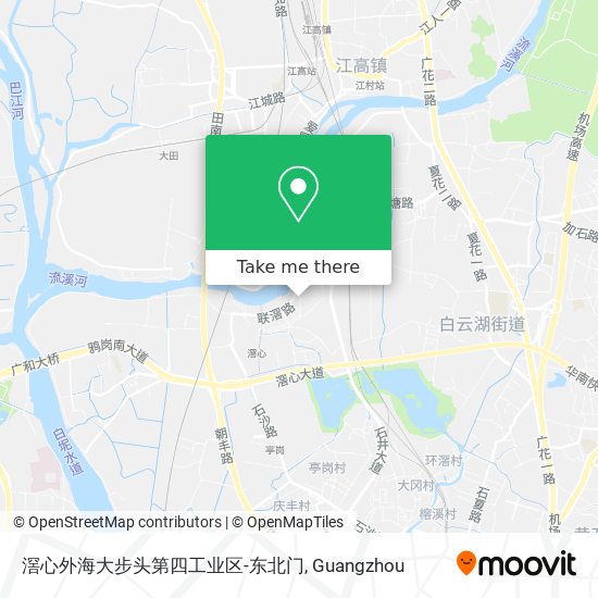 滘心外海大步头第四工业区-东北门 map
