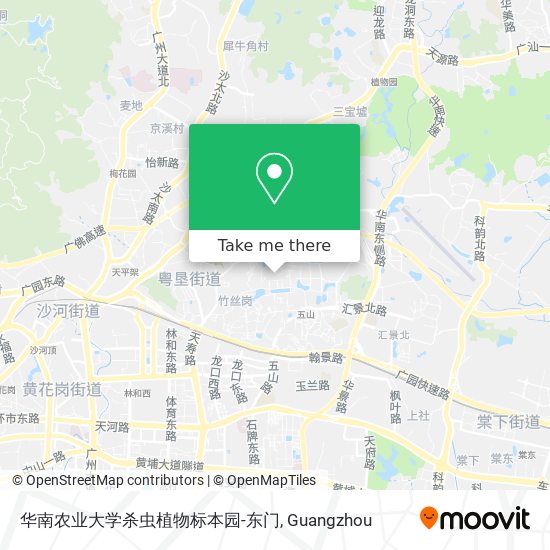 华南农业大学杀虫植物标本园-东门 map