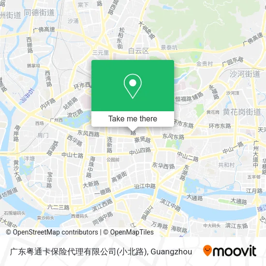 广东粤通卡保险代理有限公司(小北路) map