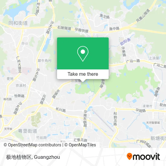 极地植物区 map