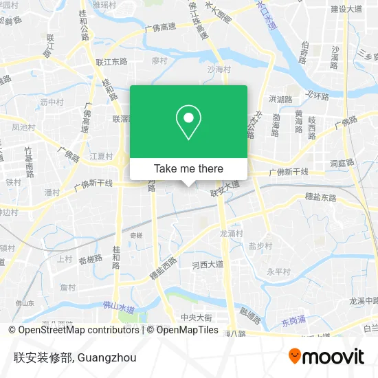 联安装修部 map
