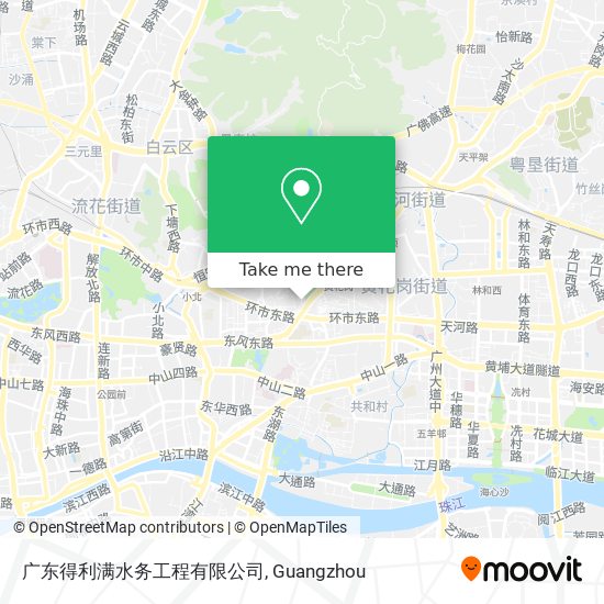 广东得利满水务工程有限公司 map