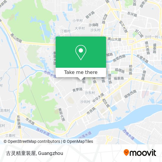 古灵精童装屋 map
