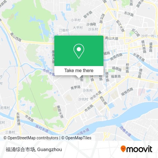 福涌综合市场 map