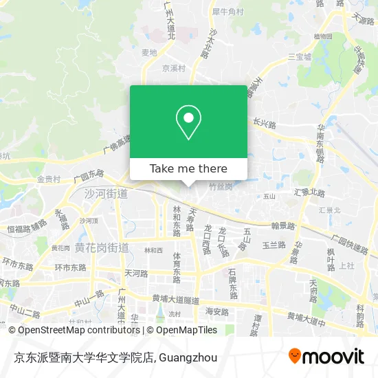 京东派暨南大学华文学院店 map