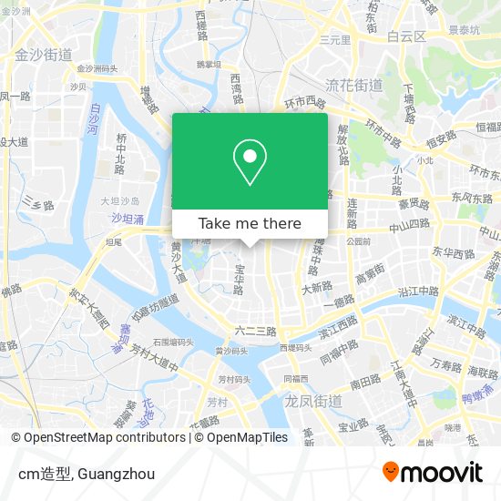 cm造型 map