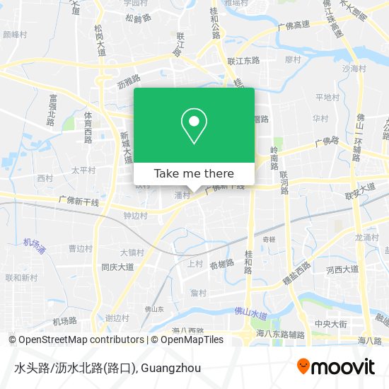 水头路/沥水北路(路口) map