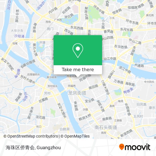 海珠区侨青会 map