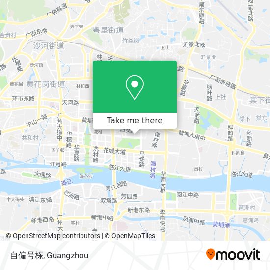 自偏号栋 map