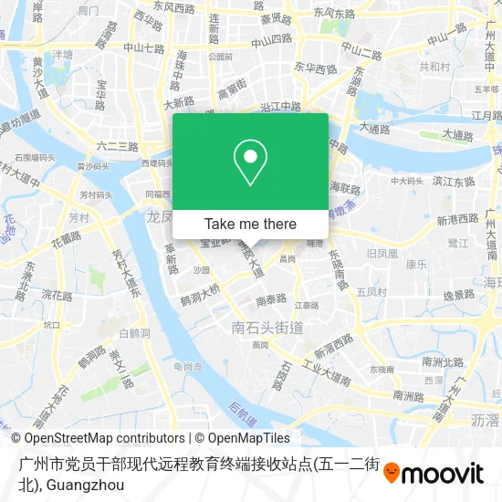 广州市党员干部现代远程教育终端接收站点(五一二街北) map