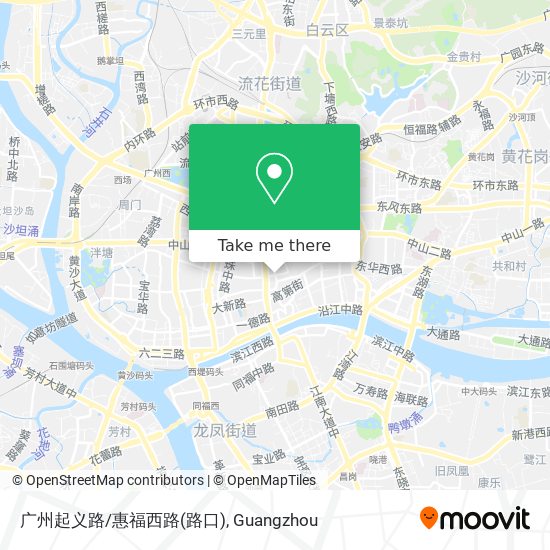 广州起义路/惠福西路(路口) map