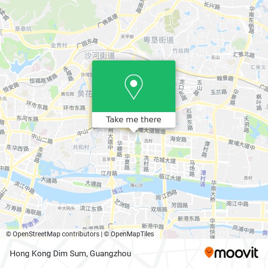 Hong Kong Dim Sum map