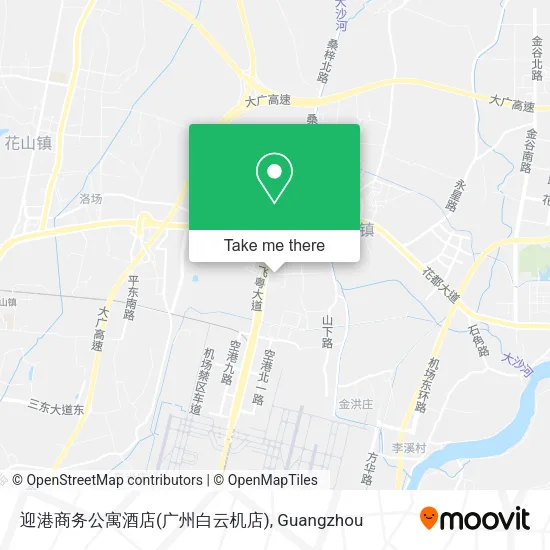 迎港商务公寓酒店(广州白云机店) map