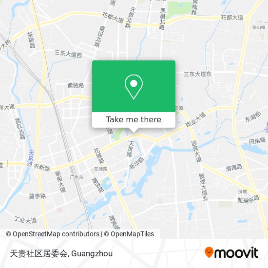 天贵社区居委会 map