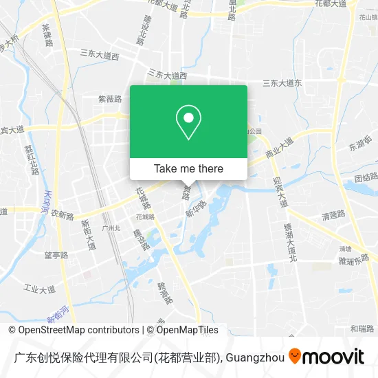 广东创悦保险代理有限公司(花都营业部) map