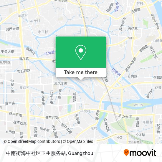 中南街海中社区卫生服务站 map