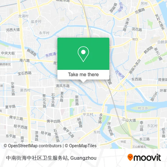 中南街海中社区卫生服务站 map
