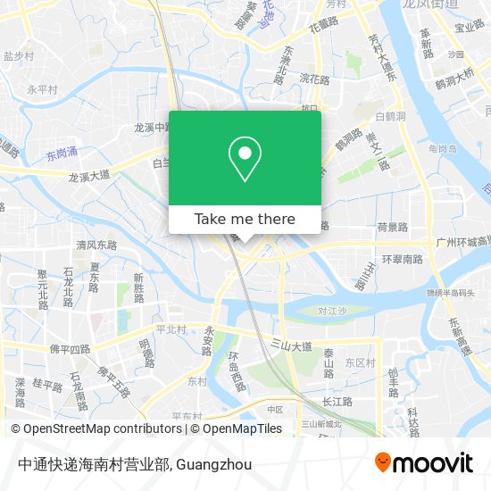 中通快递海南村营业部 map